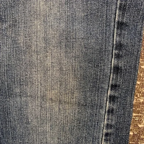 Vintage Y2K Abercrombie & Fitch Low Rise Flare Denim Jeans Women's 0 - Picture 5 of 15